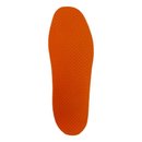 Weichschaumeinlage mit 4mm EVA orange gelocht Größe 48